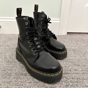 Doc Martens Jadon Black Platform Boots